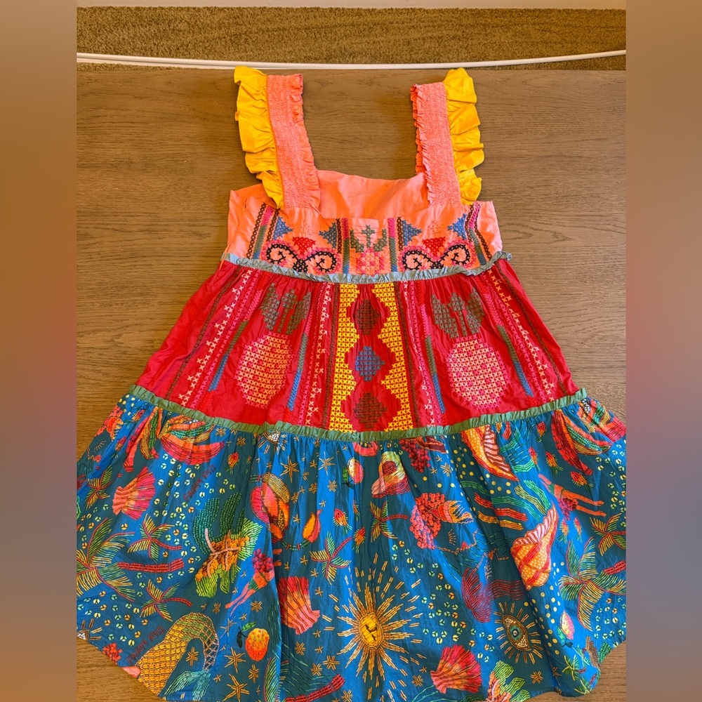 FARM Rio Colorblocked Mini Dress Size medium - Picture 9 of 13